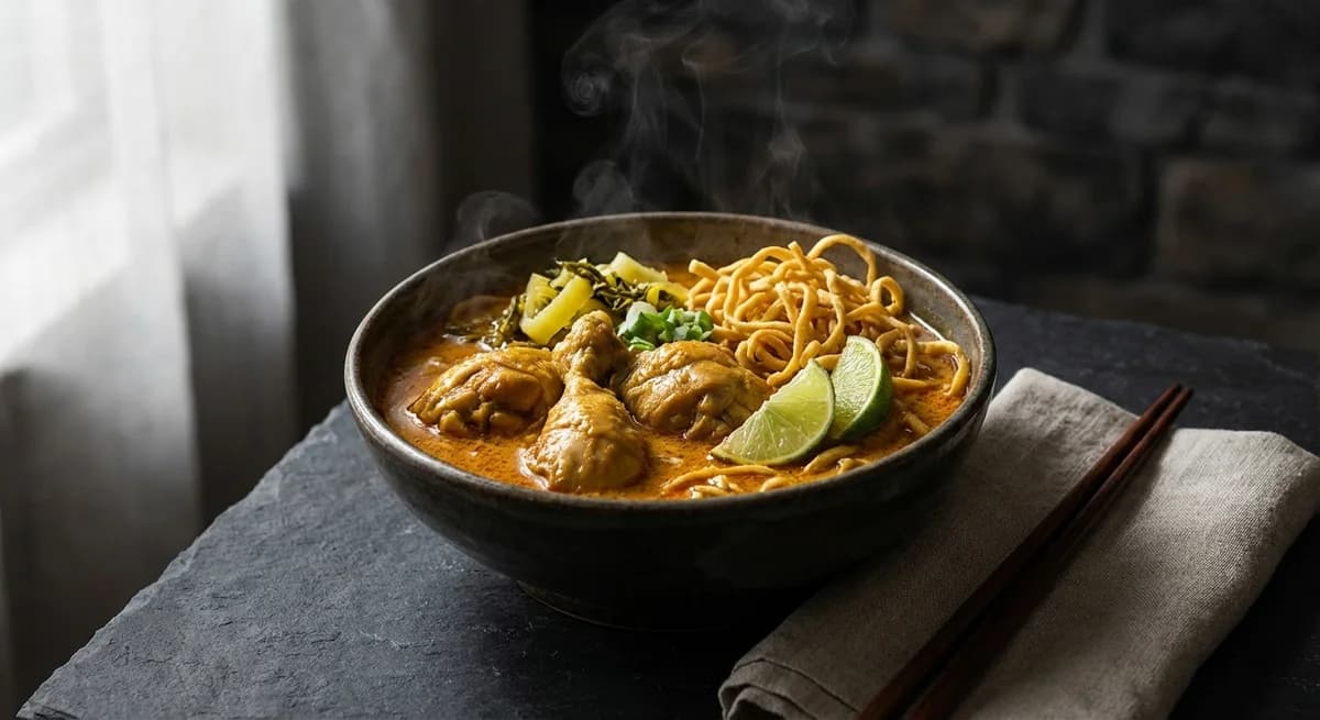 30-Minute Chicken Khao Soi