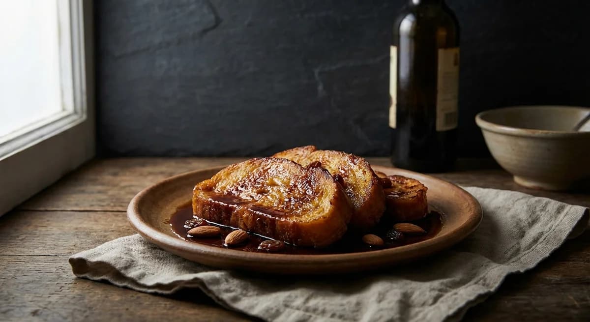 Andalusian Pedro Ximénez Sherry Torrijas