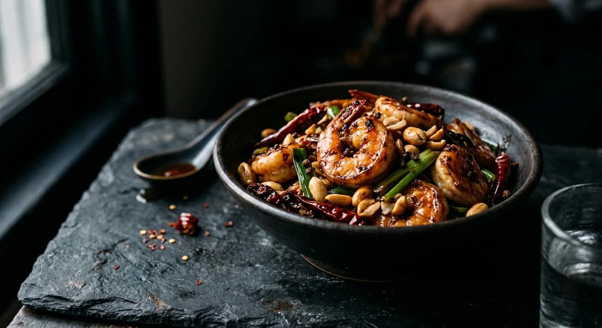 Authentic Sichuan Kung Po Prawns Recipe