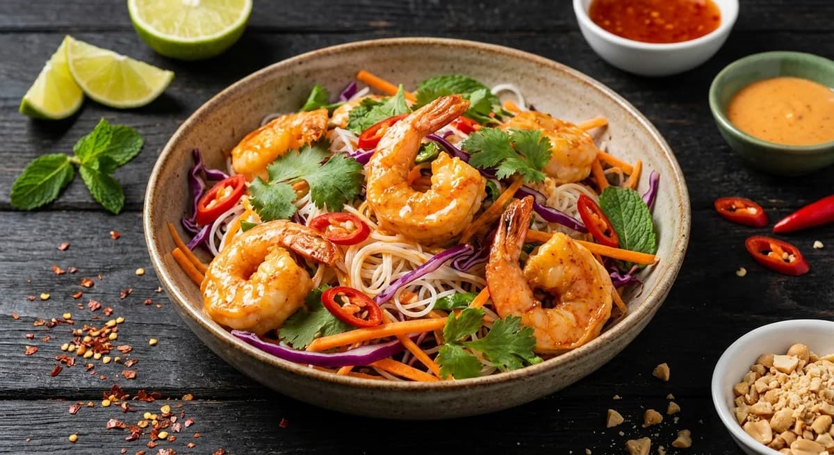 Bang Bang Prawn Vermicelli Salad