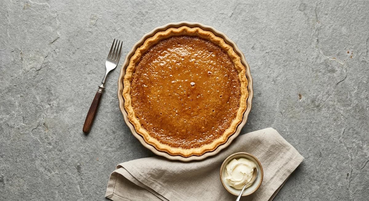 Buttery Golden Syrup Treacle Tart Recipe