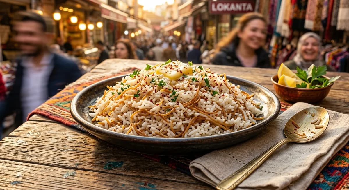 Buttery Homestyle Turkish Vermicelli Rice Recipe