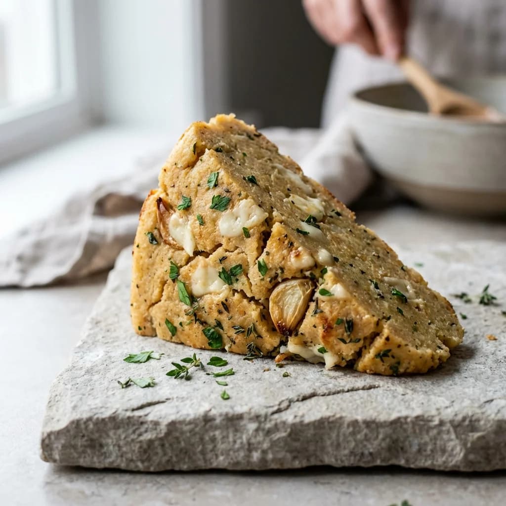 Cheesy Garlic and Herb Ugali