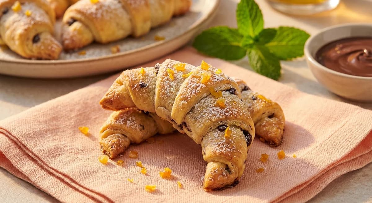 Chocolate Orange Gazelle Horns