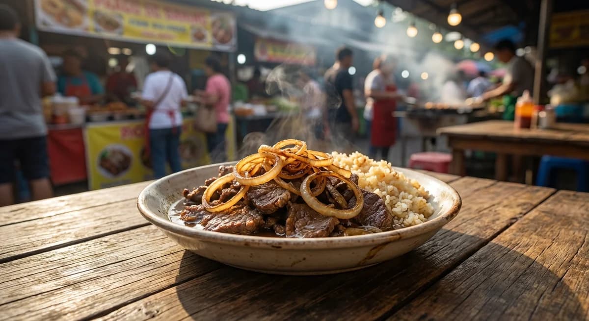 Classic Bistek Tagalog with Caramelized Onion Rings