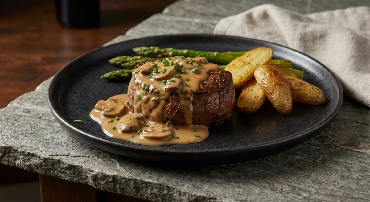 Classic Bistro Steak Diane