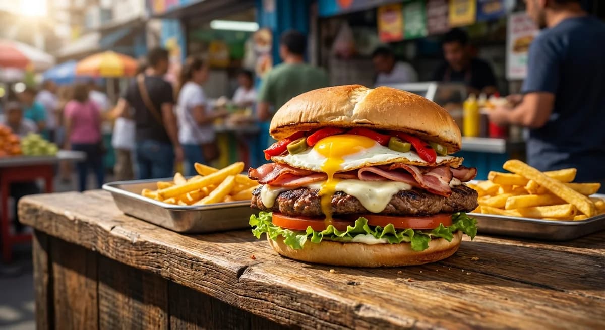 Classic Chivito Uruguayo Steak Sandwich Recipe