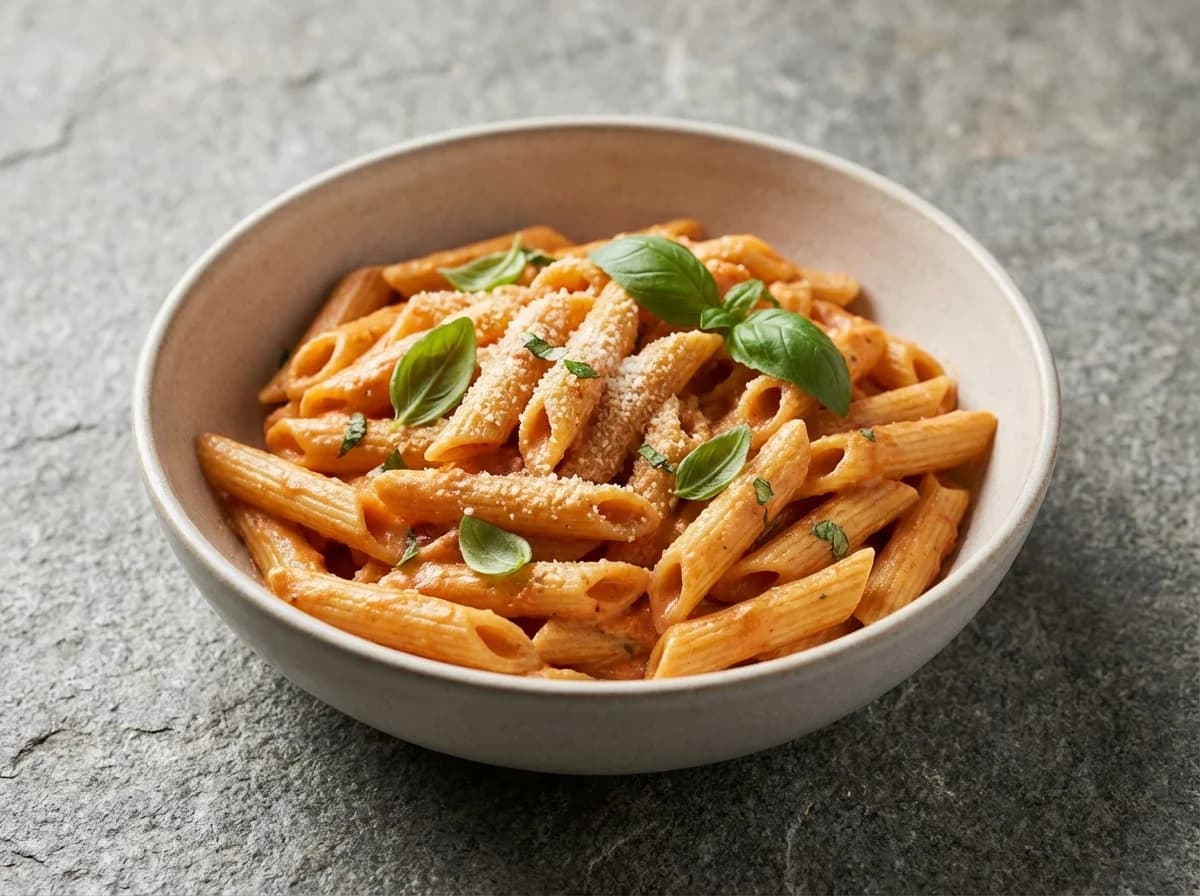 Classic Creamy Tomato Basil Penne
