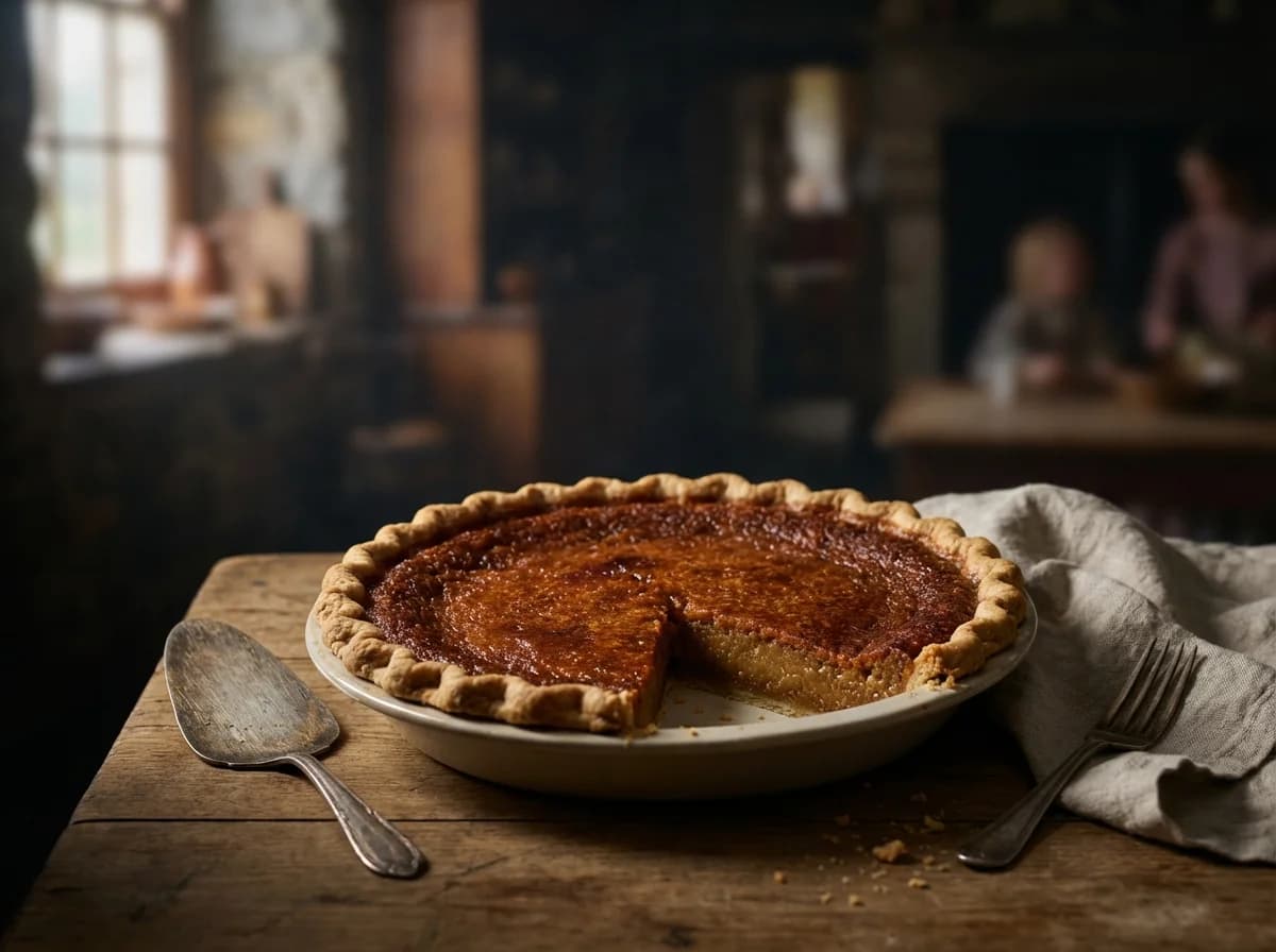 Classic French-Canadian Maple Cream Sugar Pie