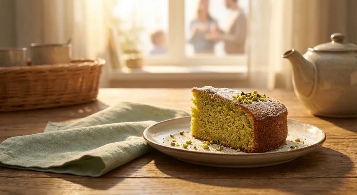 Classic Italian Pistachio Cake Recipe