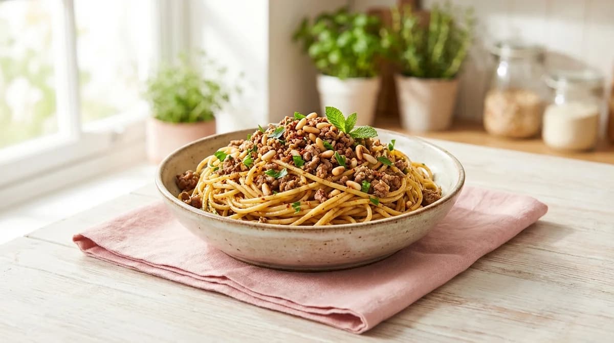 Classic Spiced Syrian Spaghetti