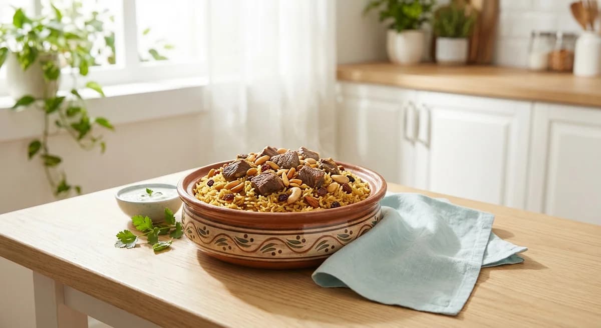 Classic Stovetop Beef Mandi