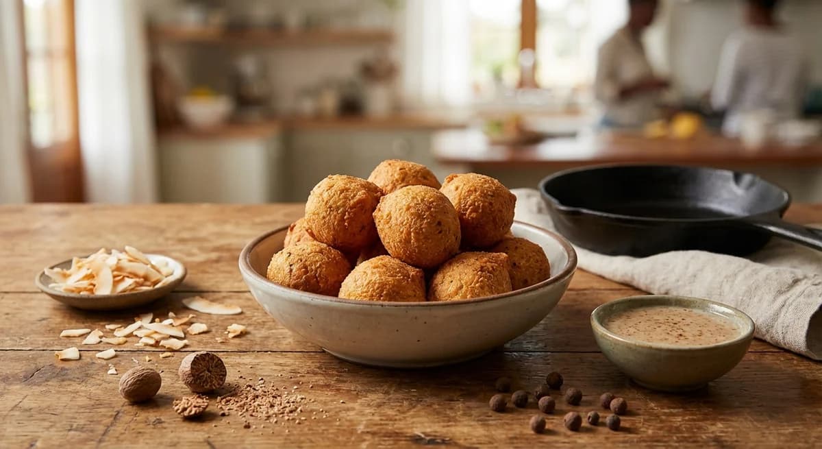 Coconut Spiced Jamaican Festival Recipe