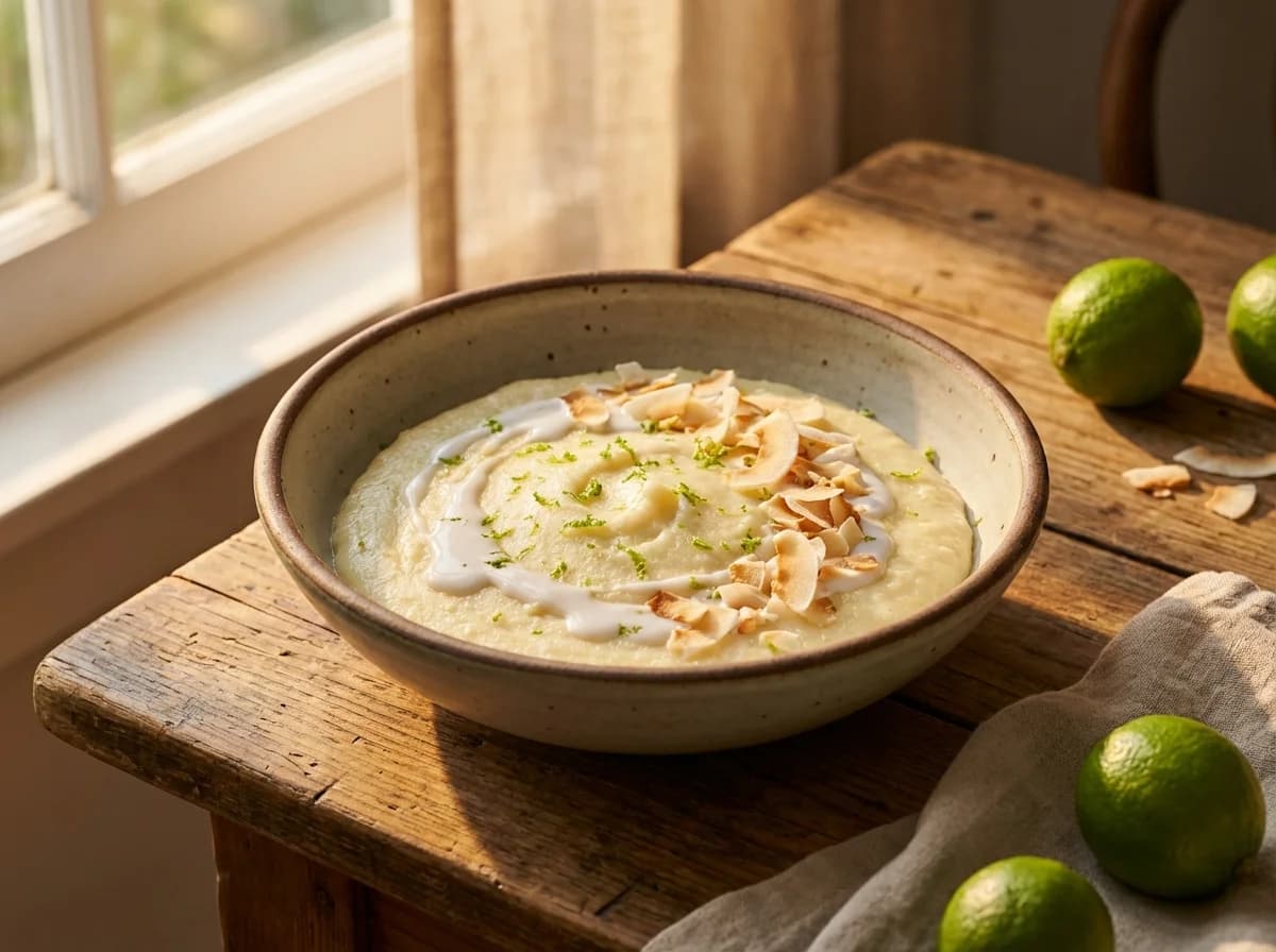 Creamy Coconut and Lime Infused Ugali