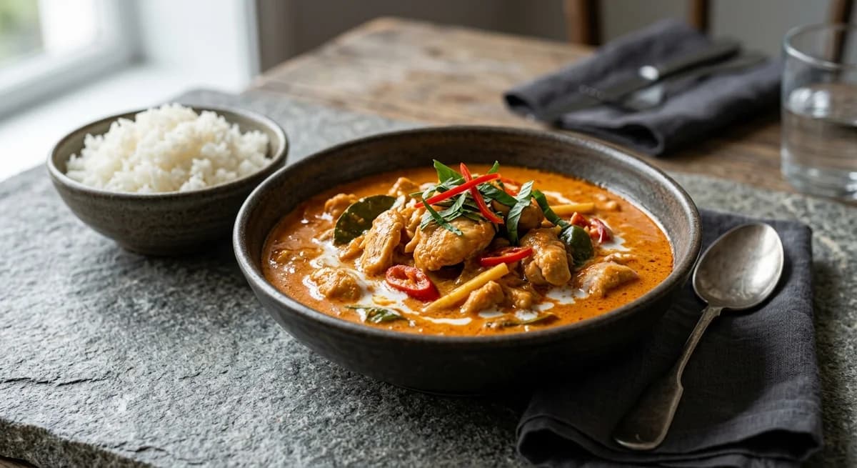 Creamy Panang Chicken Curry Recipe