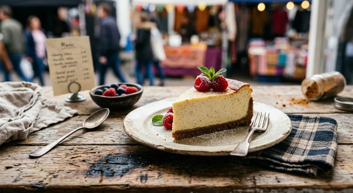 Creamy Vanilla Bean New York Cheesecake Recipe