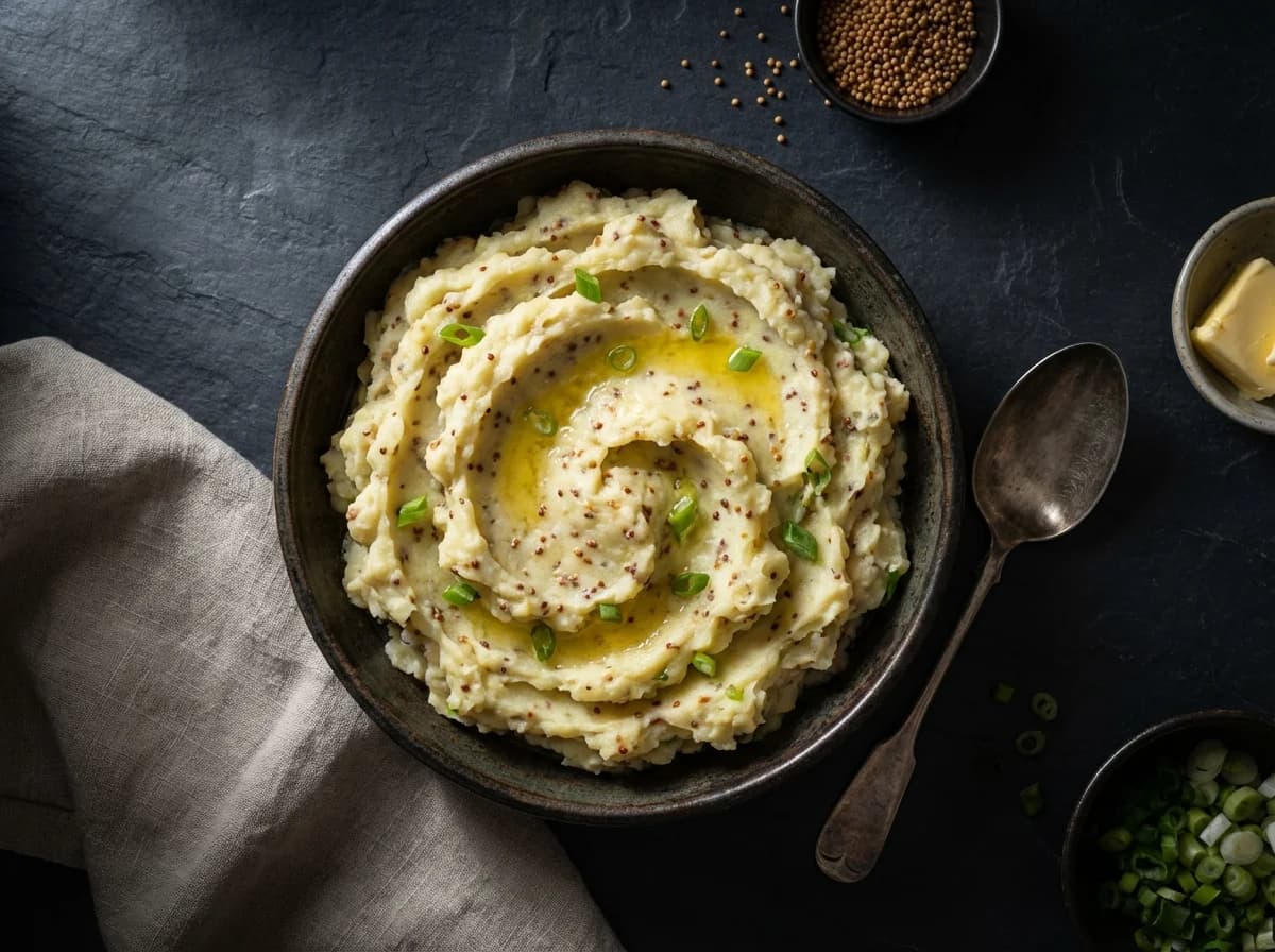 Creamy Wholegrain Mustard Champ Recipe