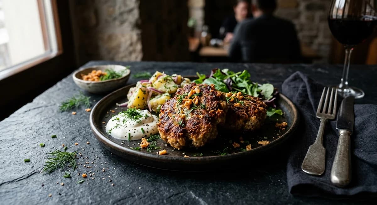 Crispy Garlic Pork Fašírky Recipe