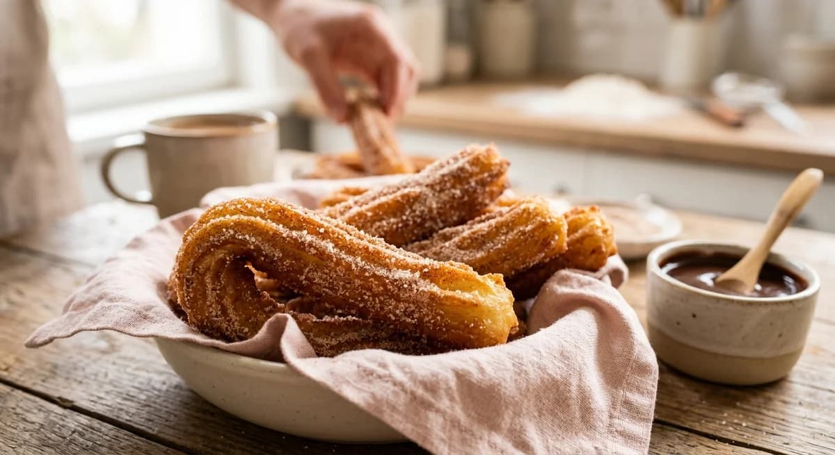 Crispy Homemade Churros Recipe