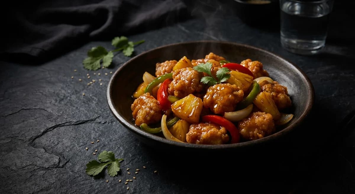 Crispy Pineapple Sweet and Sour Chicken