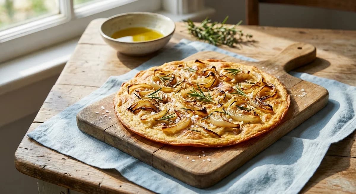 Crispy Rosemary and Onion Fainá Recipe