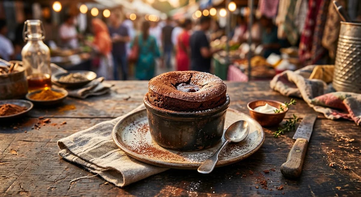 Decadent Dark Chocolate Souffle Recipe