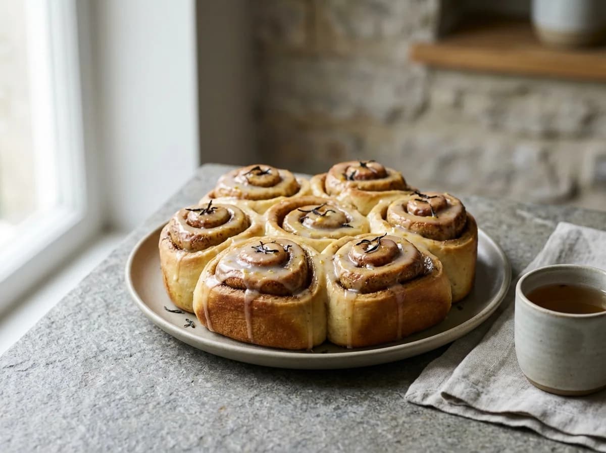 Earl Grey and Lemon Chelsea Buns