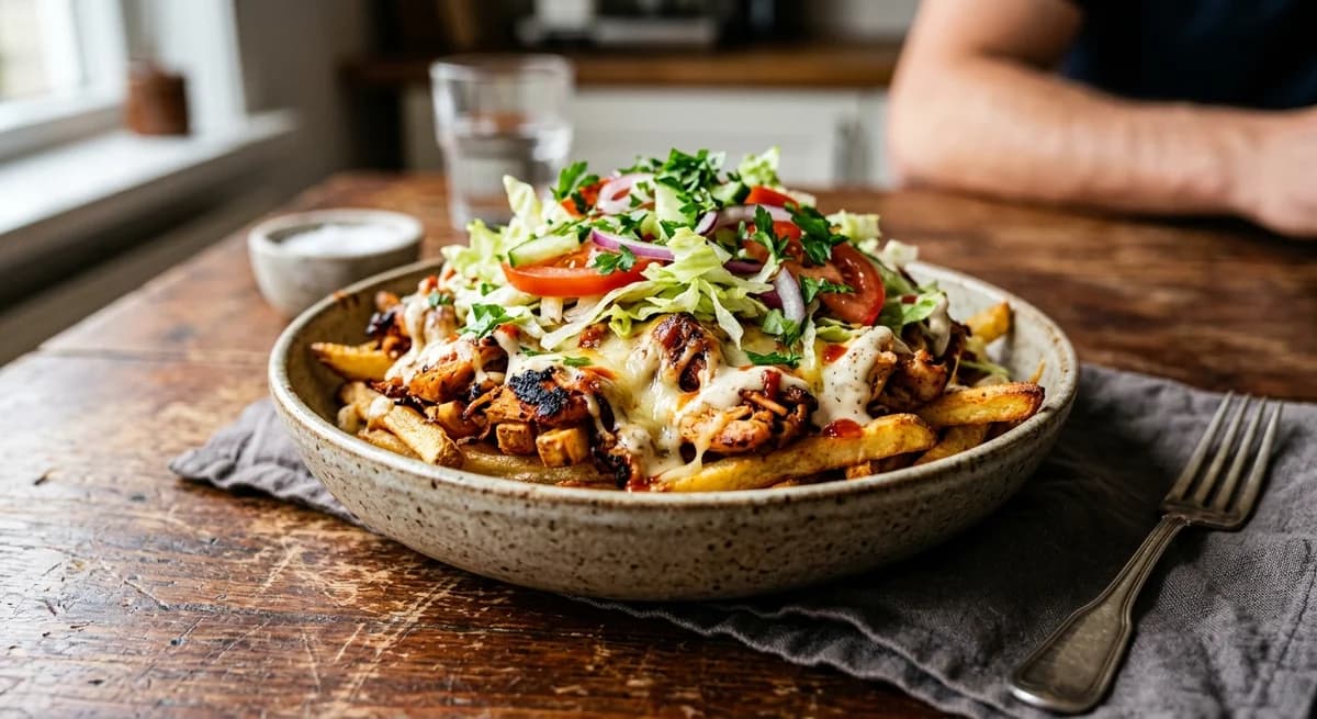 Easy Homestyle Chicken Kapsalon Recipe