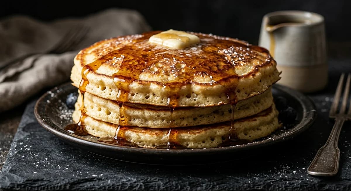 Fluffy Buttermilk Pancakes Recipe