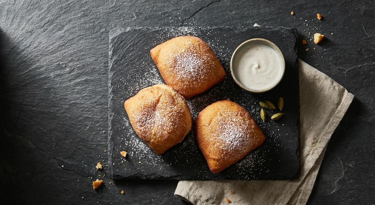 Fluffy Coconut and Cardamom Mandazi