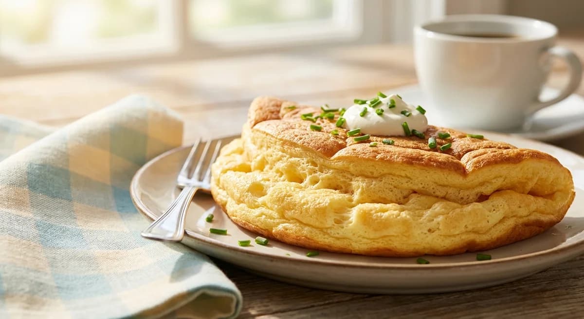 Fluffy French Soufflé Omelette