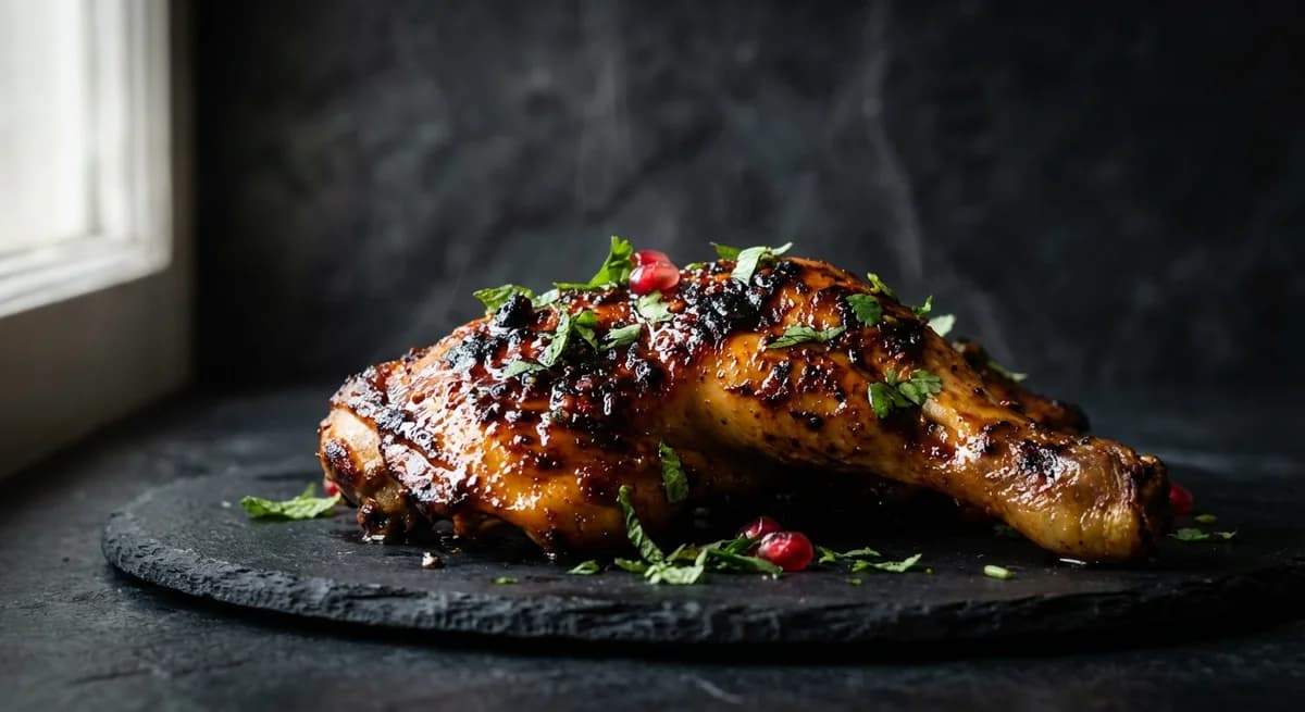 Harissa Honey Glazed Algerian Chicken