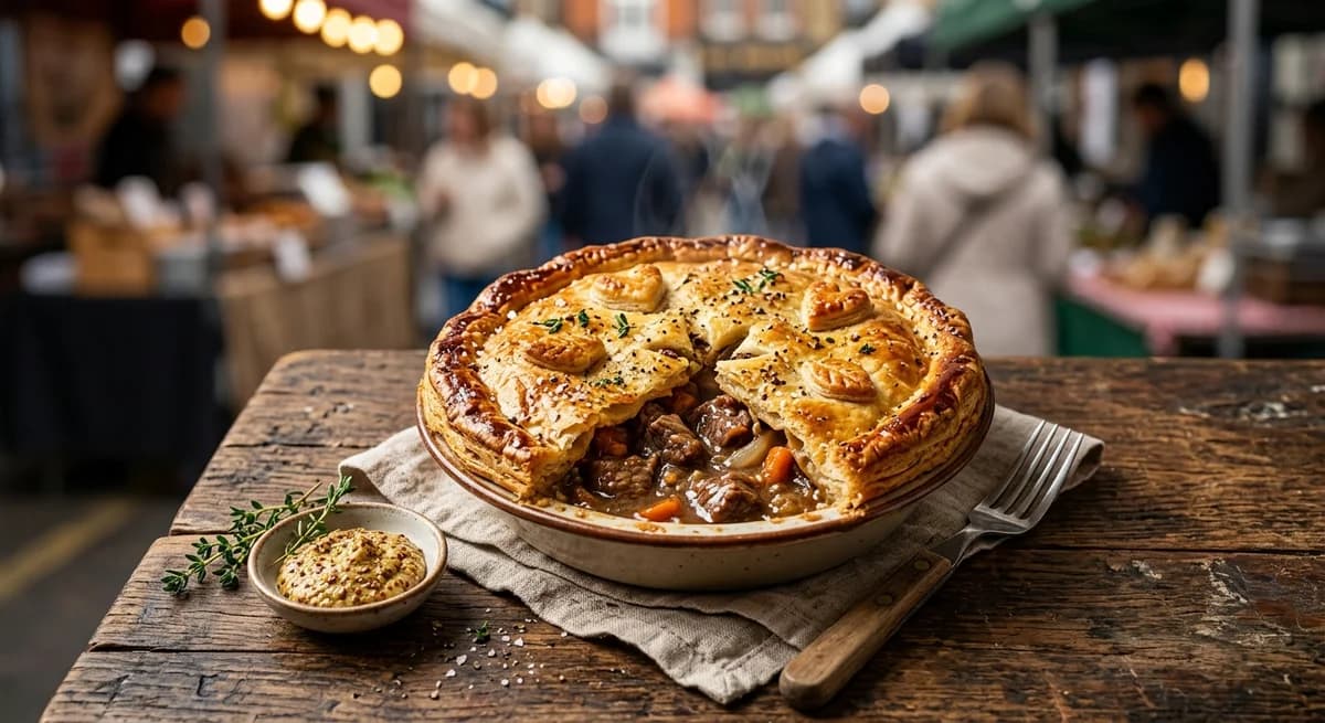 Hearty Beef and Mustard Pie Recipe