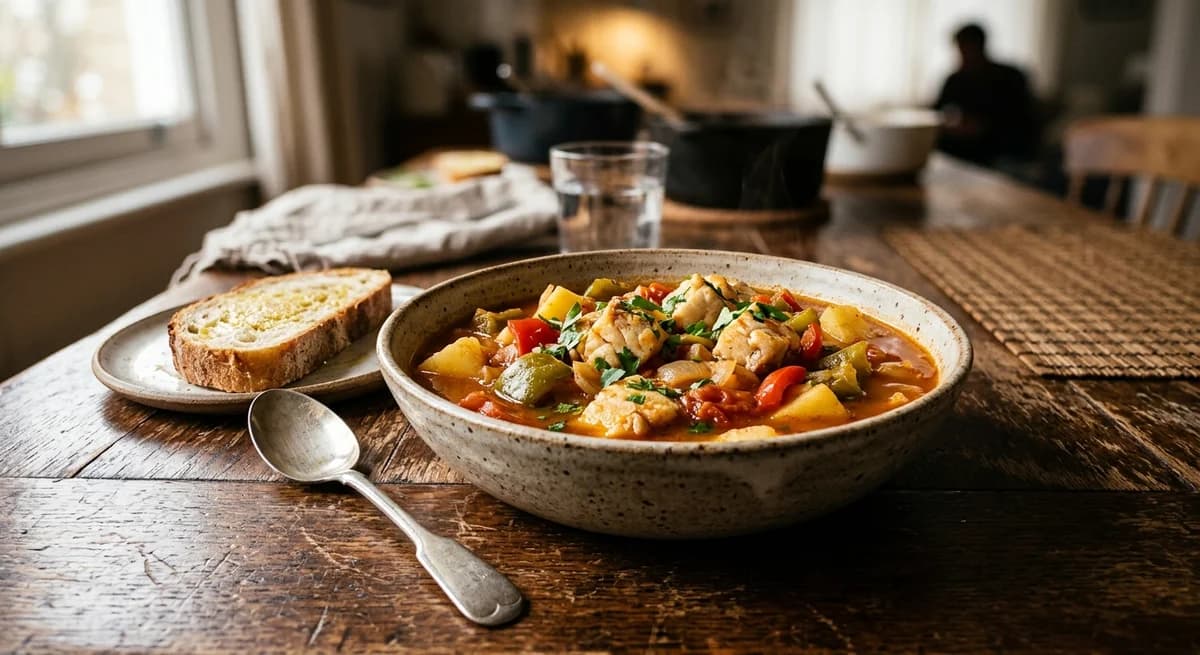 Hearty Portuguese Fish Stew Recipe