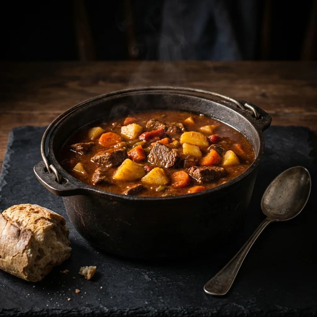 Hearty Slavonian-Style Shepherd's Goulash