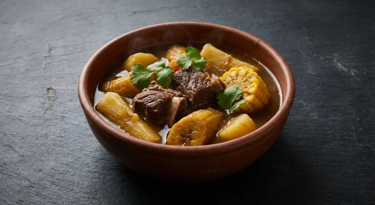 Hearty Venezuelan Beef Short Rib Sancocho