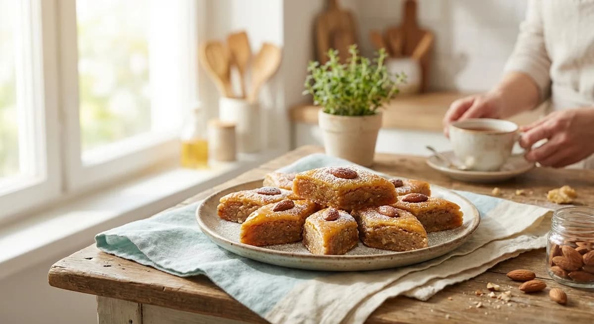 Homemade Honey Almond Dziriat Recipe