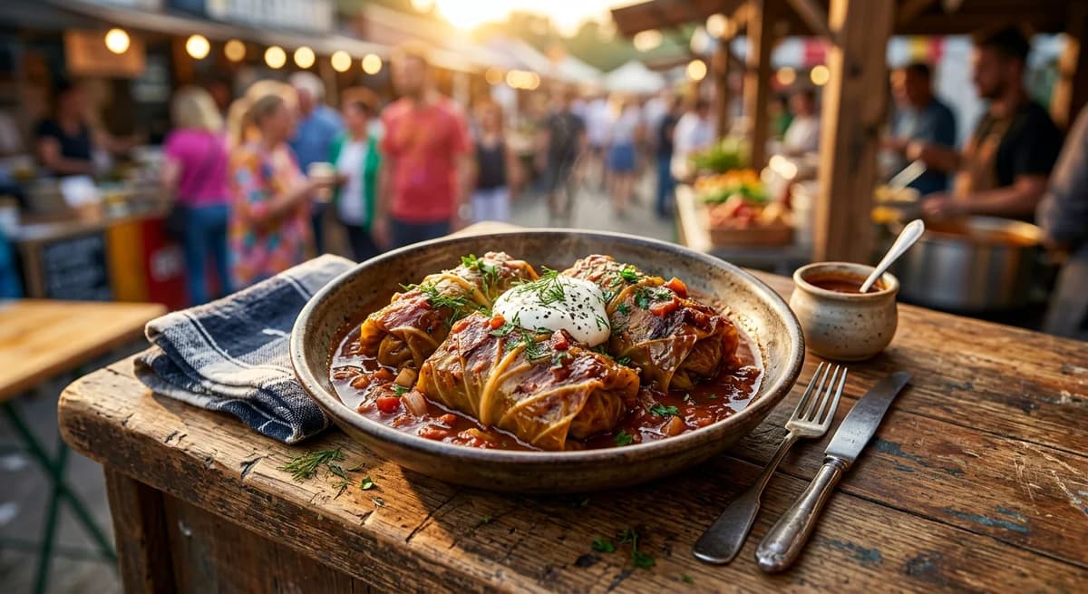 Homestyle Braised Stuffed Cabbage Recipe