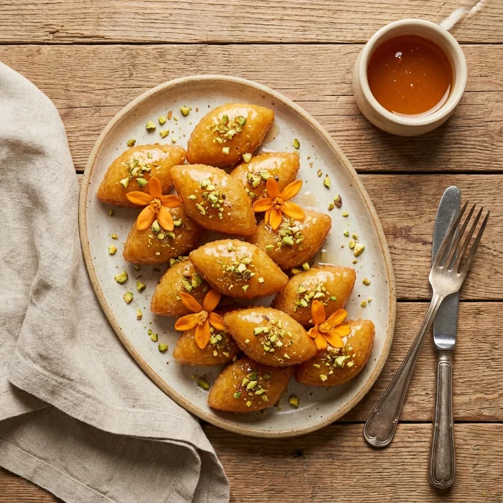 Honey-Soaked Orange Blossom Dziriat