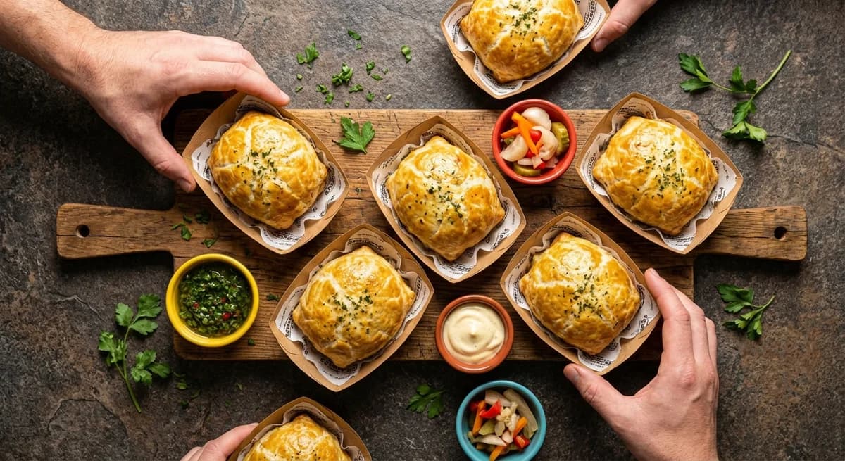Individual Garlic Herb Beef Wellingtons