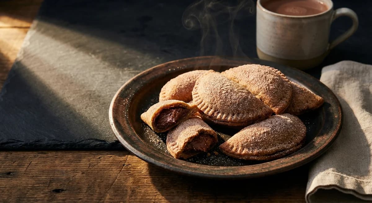 Mexican Hot Chocolate Empanadas