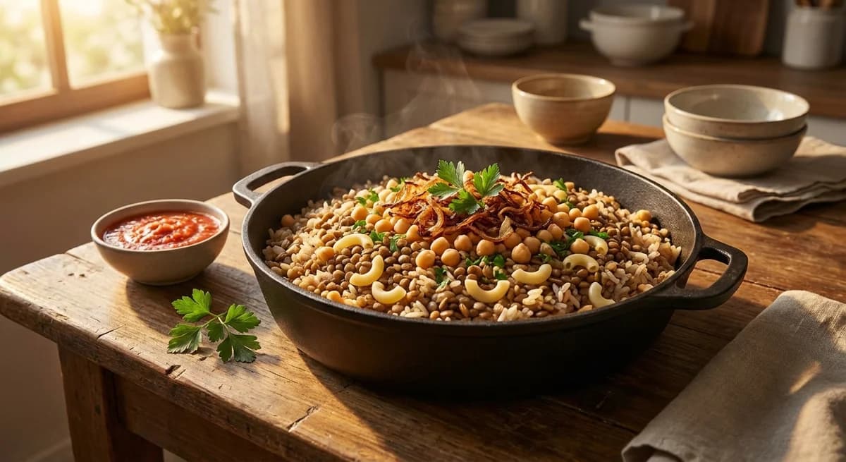 One-Pot Weeknight Koshari