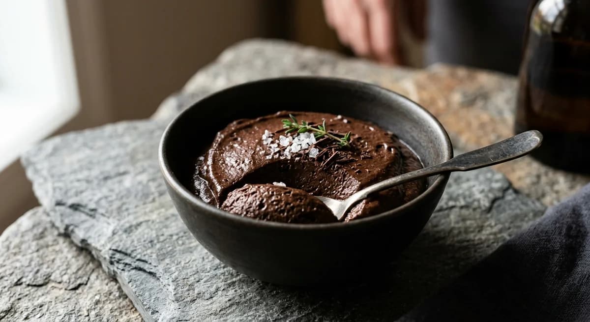 Rich Dark Chocolate Avocado Mousse Recipe
