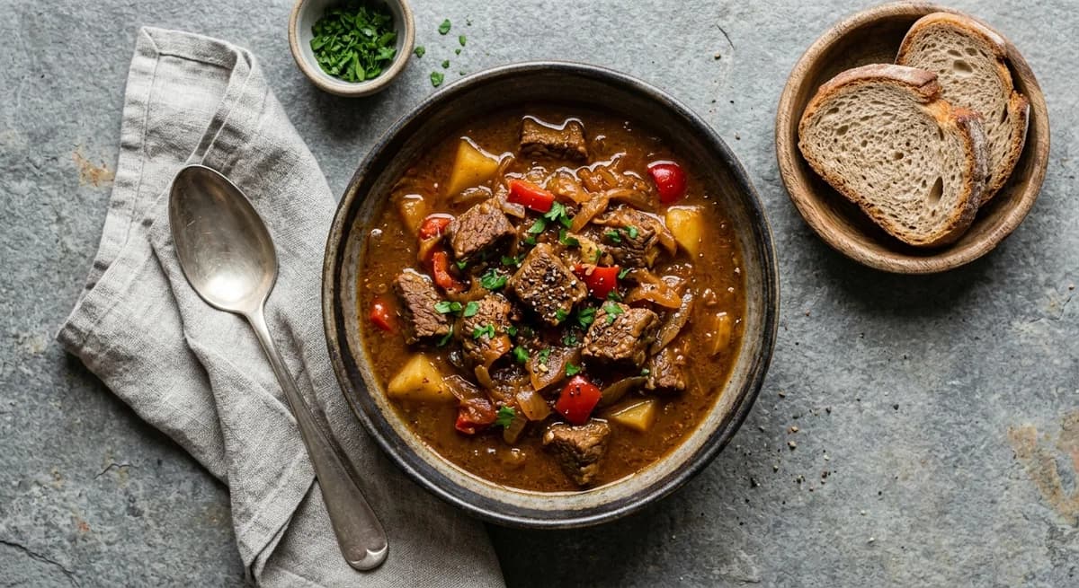 Rich Homestyle Croatian Beef Goulash Recipe