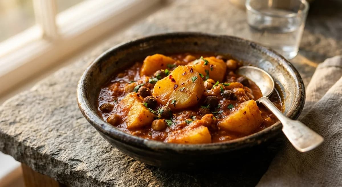 Rustic Chtitha Batata (Algerian Potato Stew) Recipe