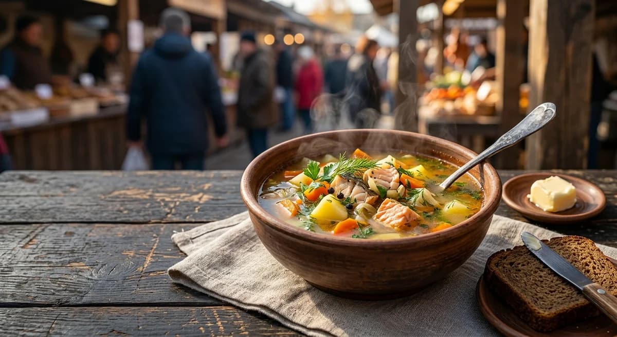 Rustic Russian Fish Soup (Ukha) Recipe