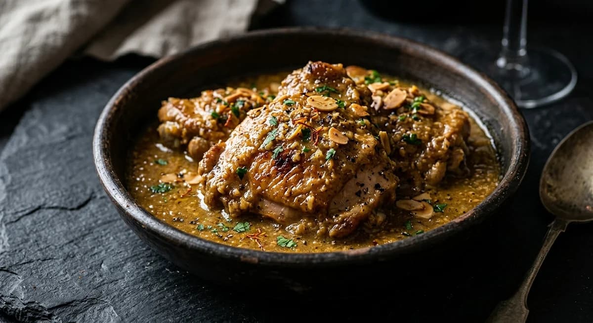 Rustic Spanish Pollo en Pepitoria Recipe