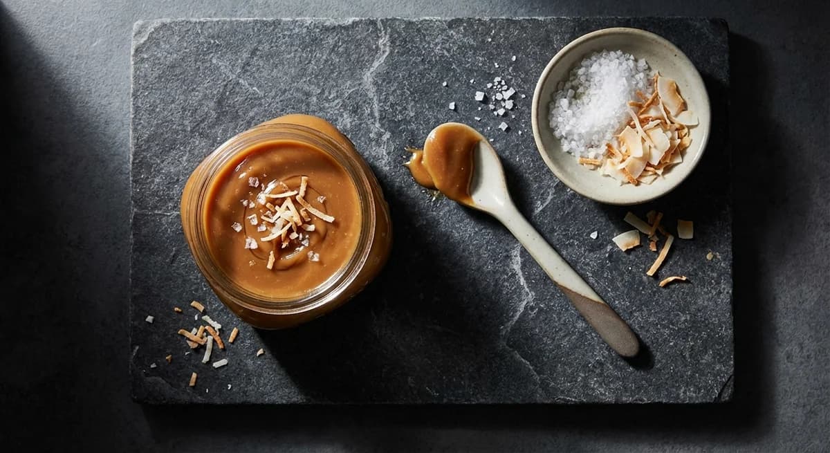 Salted Coconut Dulce de Leche