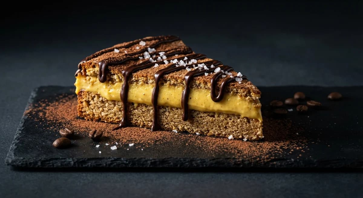 Salted Espresso Suksessterte