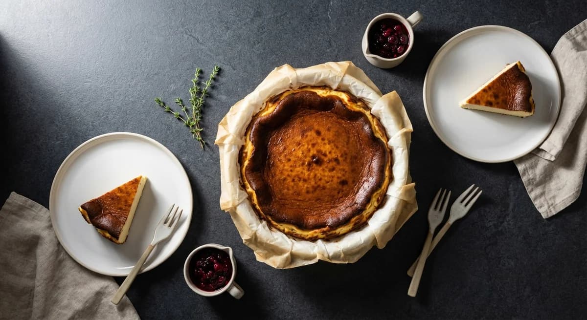San Sebastian Basque Burnt Cheesecake
